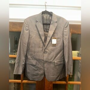 NWT‎ Pierre Loren Size 38S Classic Gray Men's Blazer